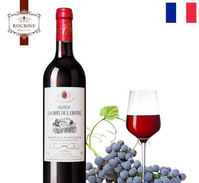 法國(guó)原瓶進(jìn)口葡萄酒 拉克魯瓦拉莫特干紅葡萄酒750ml紅酒拉莫特 波爾多AOC全國(guó)招商