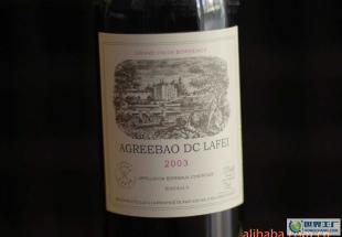 葡萄酒 法國進口 原瓶裝 正品 拉菲家族酒 拉菲.艾格力堡 2003_食品、飲料_世界工廠網(wǎng)中國產(chǎn)品信息庫